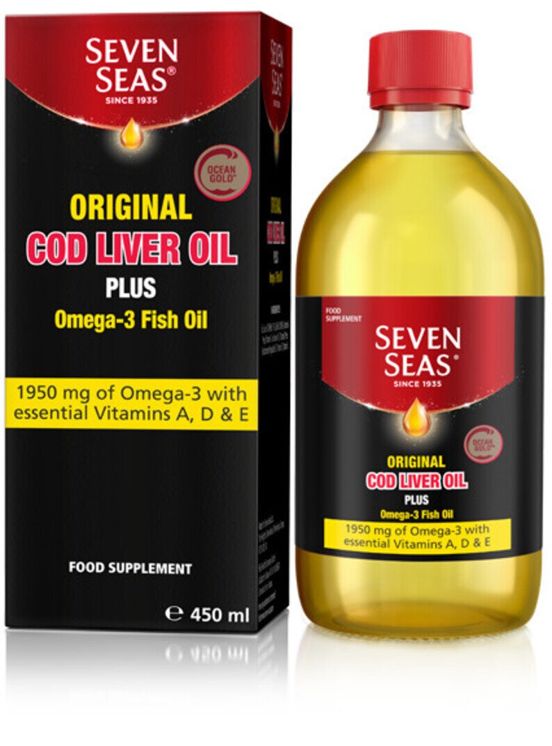 Seven Seas Cod Liver Oil Original Liquid - 450ml