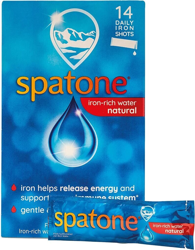 Spatone Iron-Rich Water Natural - Original Flavour - 14 Sachets