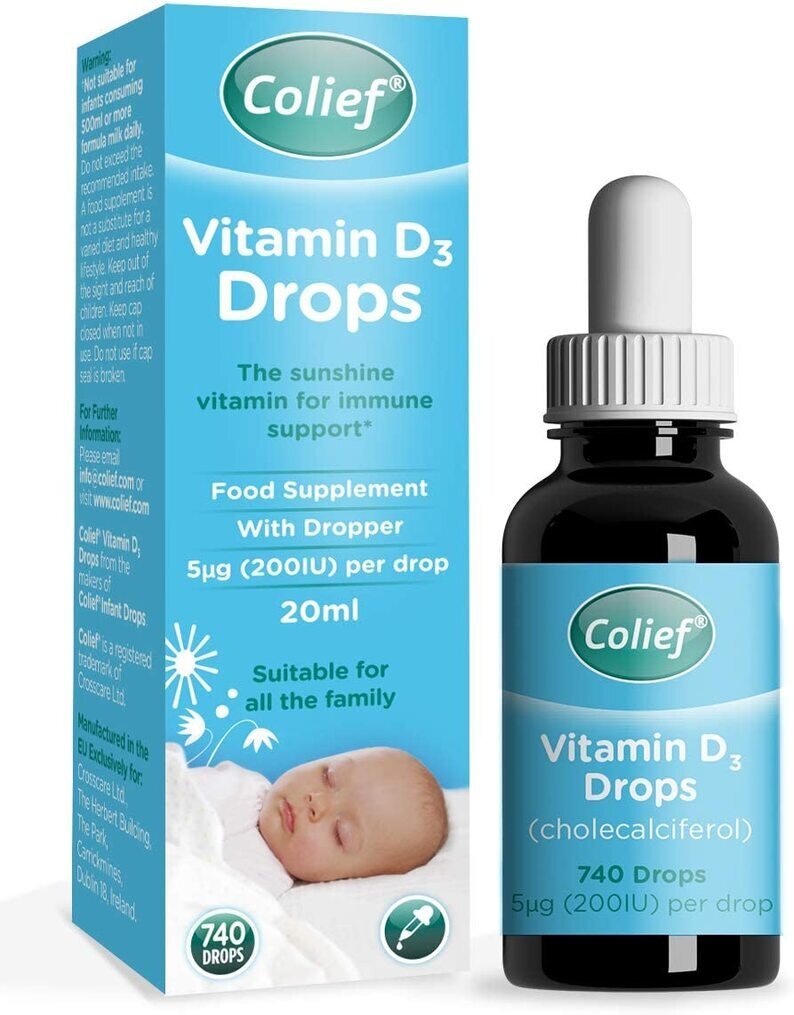 Colief Vitamin D3 Drops - 20ml