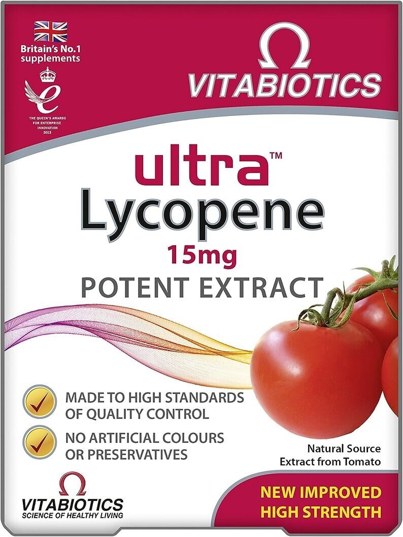 Vitabiotics Ultra Lycopene - 30 Tablets