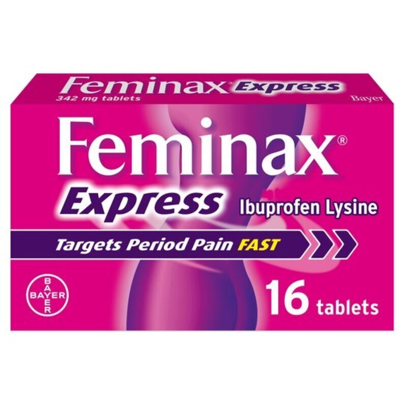Feminax Express - 342mg x 16 Tablets
