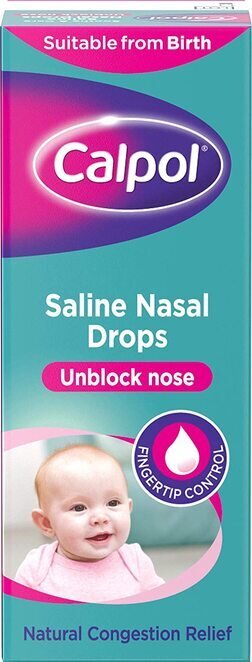 Calpol Saline Nasal Drops - 10ml