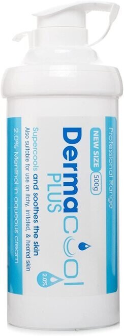 Dermacool Plus 2% Menthol Aqueous Cream - 500g