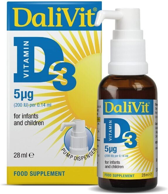 DaliVit Vitamin D3 Drops - 28ml