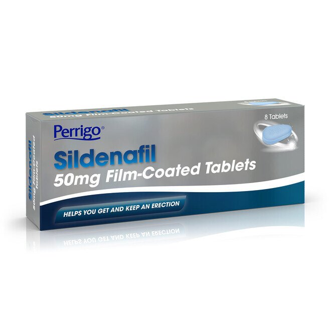 Sildenafil 50mg - 8 Tablets