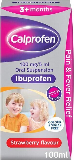 Calprofen Ibuprofen Suspension - 100ml