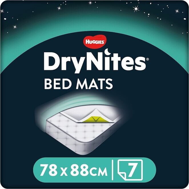 Huggies DryNites Bed Mats - Pack of 7