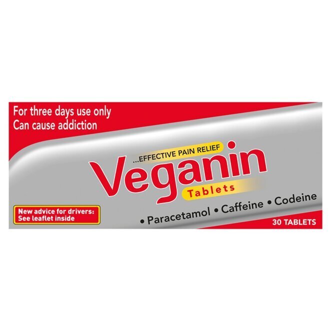 Veganin Pain Relief - 30 Tablets
